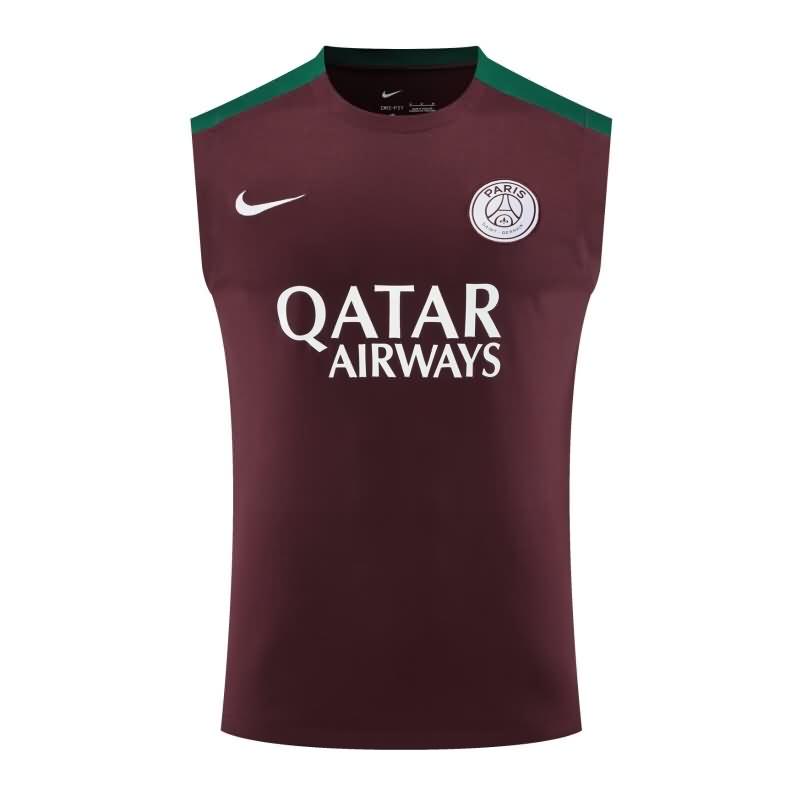 Thailand Quality(AAA) 24/25 Paris St Germain Training Vest Soccer Jersey