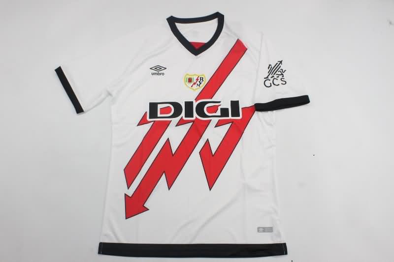Thailand Quality(AAA) 24/25 Rayo Vallecano Home Soccer Jersey (Player)