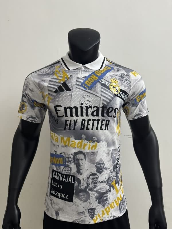Thailand Quality(AAA) 24/25 Real Madrid Special Soccer Jersey (Player) 60