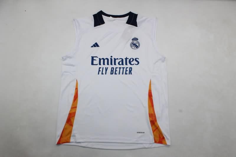 Thailand Quality(AAA) 24/25 Real Madrid Training Vest Soccer Jersey 06