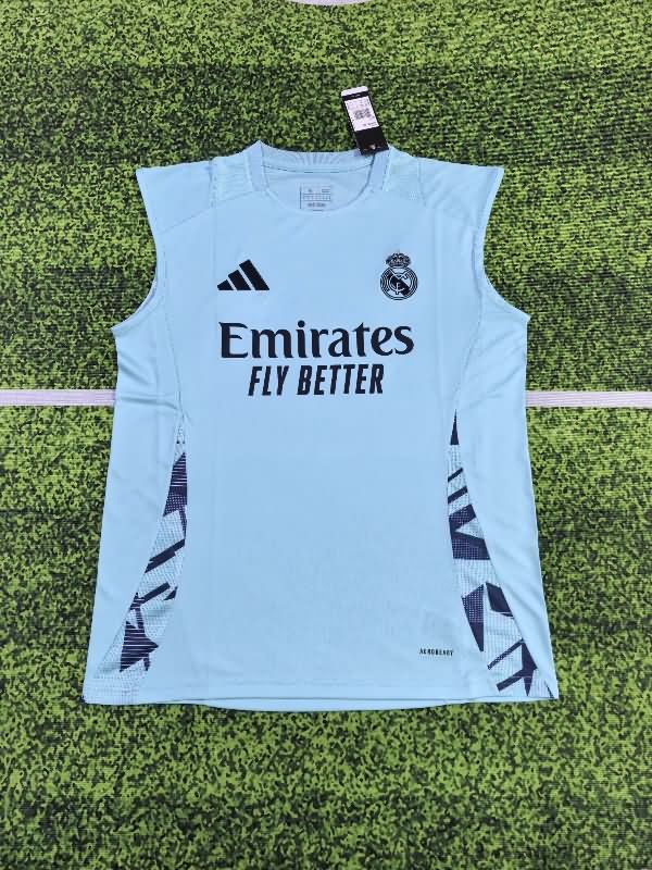 Thailand Quality(AAA) 24/25 Real Madrid Training Vest Soccer Jersey 15