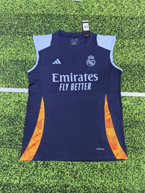 Thailand Quality(AAA) 24/25 Real Madrid Training Vest Soccer Jersey 16