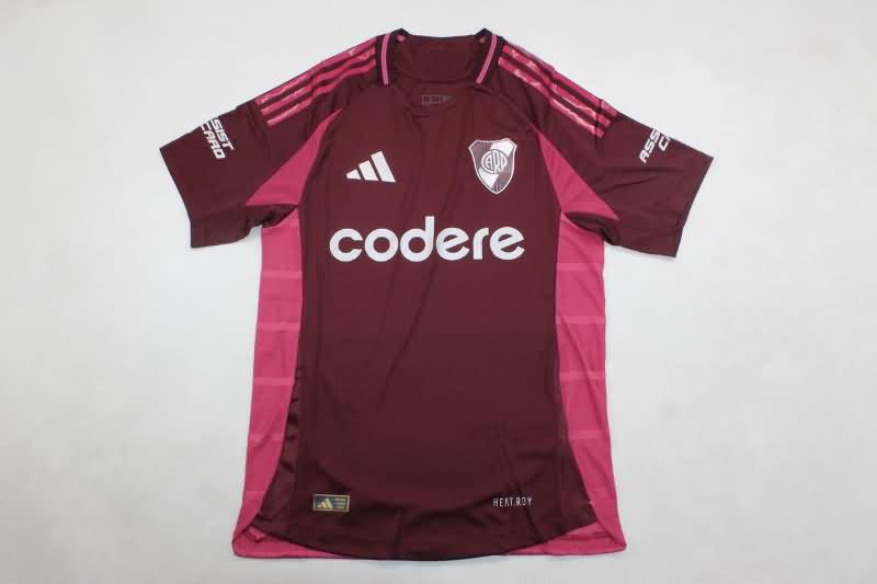 Thailand Quality(AAA) 2024 River Plate Away Soccer Jersey (Player)