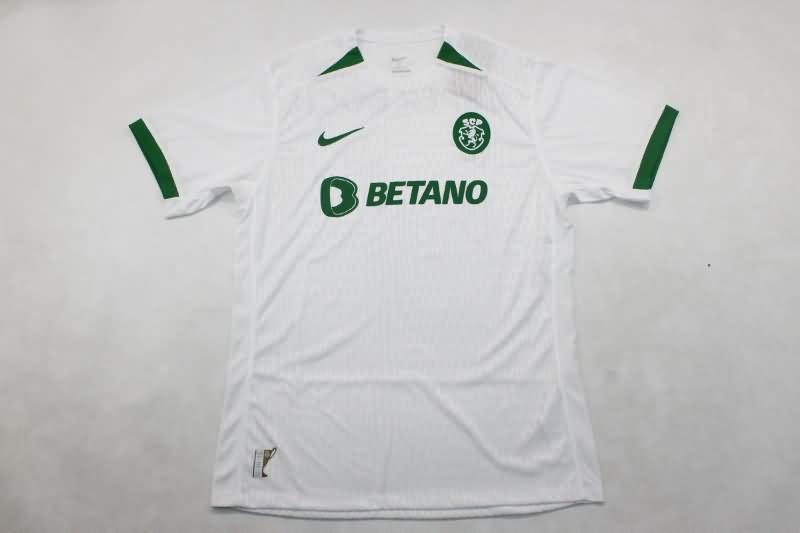 Thailand Quality(AAA) 24/25 Sporting Lisbon Away Soccer Jersey (Player)