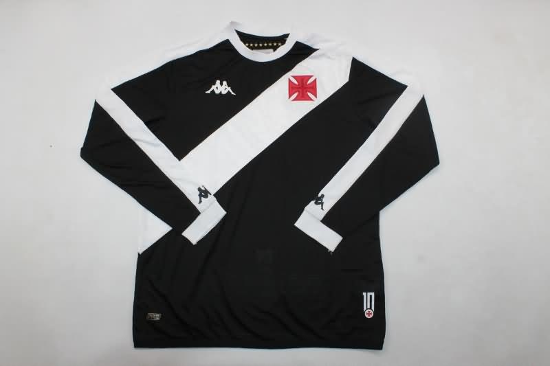 Thailand Quality(AAA) 2024 Vasco Da Gama Home Long Sleeve Soccer Jersey