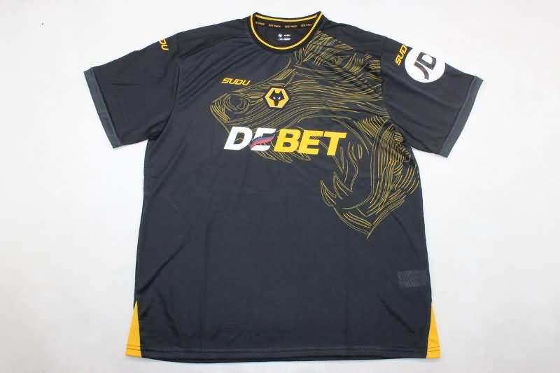 Thailand Quality(AAA) 24/25 Wolves Away Soccer Jersey