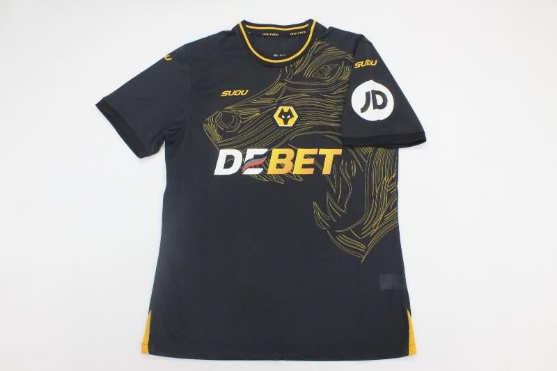 Thailand Quality(AAA) 24/25 Wolves Away Soccer Jersey (Player)