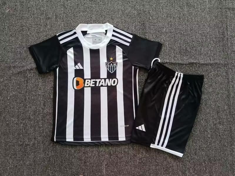 2024 Atletico Mineiro Home Kids Soccer Jersey And Shorts