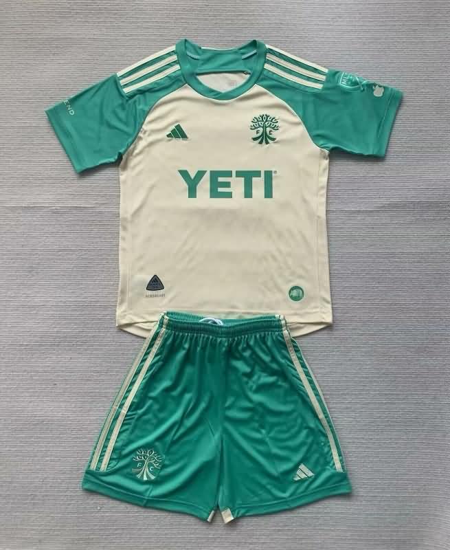 2024 Austin Away Kids Soccer Jersey And Shorts