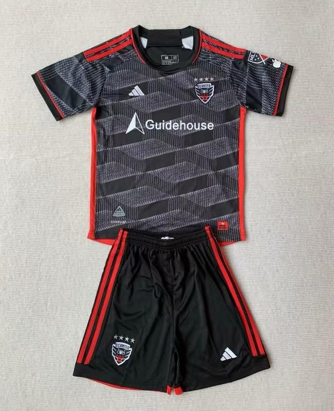 2024 DC United Home Kids Soccer Jersey And Shorts