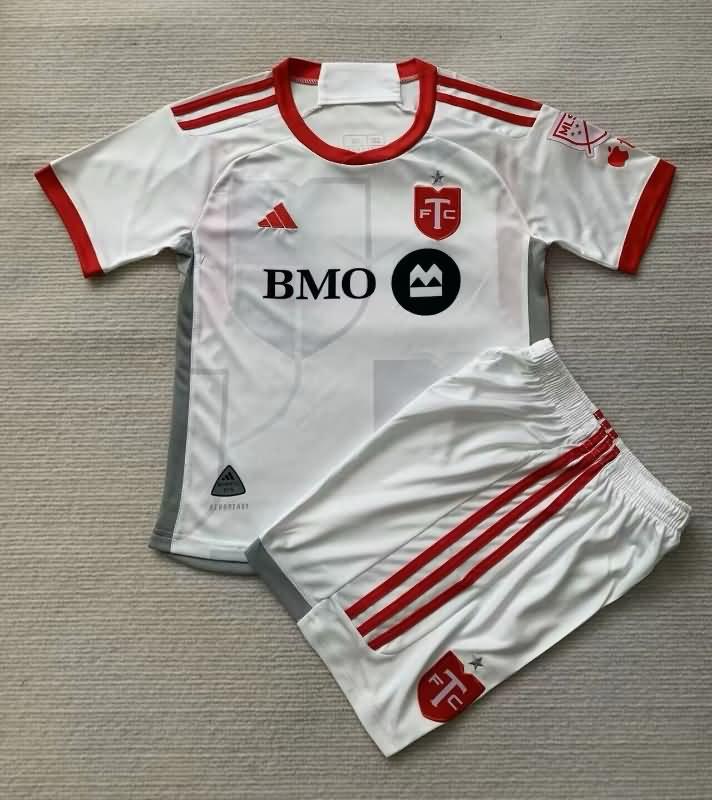 2024 Toronto FC Away Kids Soccer Jersey And Shorts