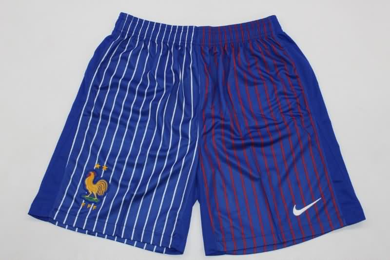 Thailand Quality(AAA) 2024 France Away Soccer Shorts