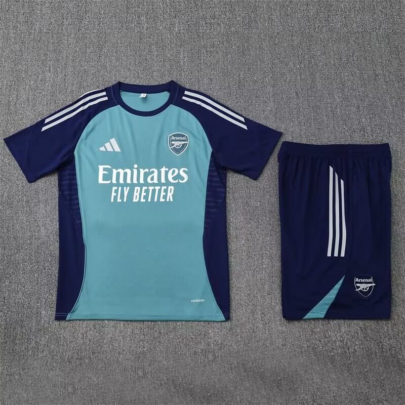 Thailand Quality(AAA) 24/25 Arsenal Blue Soccer Training Sets