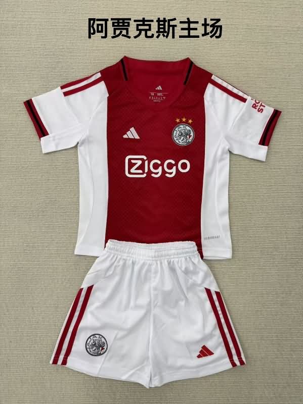 25/26 Ajax Home Soccer Jersey
