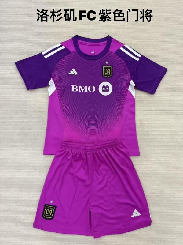 2025 Los Angeles FC Goalkeeper Purples Soccer Jersey
