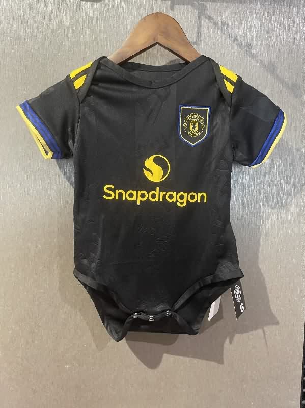 25/26 Manchester United Third Baby Soccer Jerseys