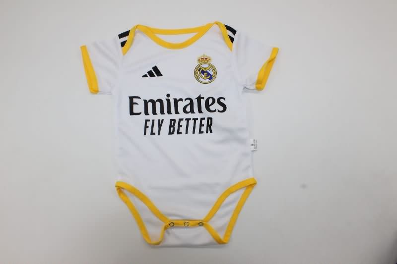 25/26 Real Madrid Home Baby Soccer Jerseys