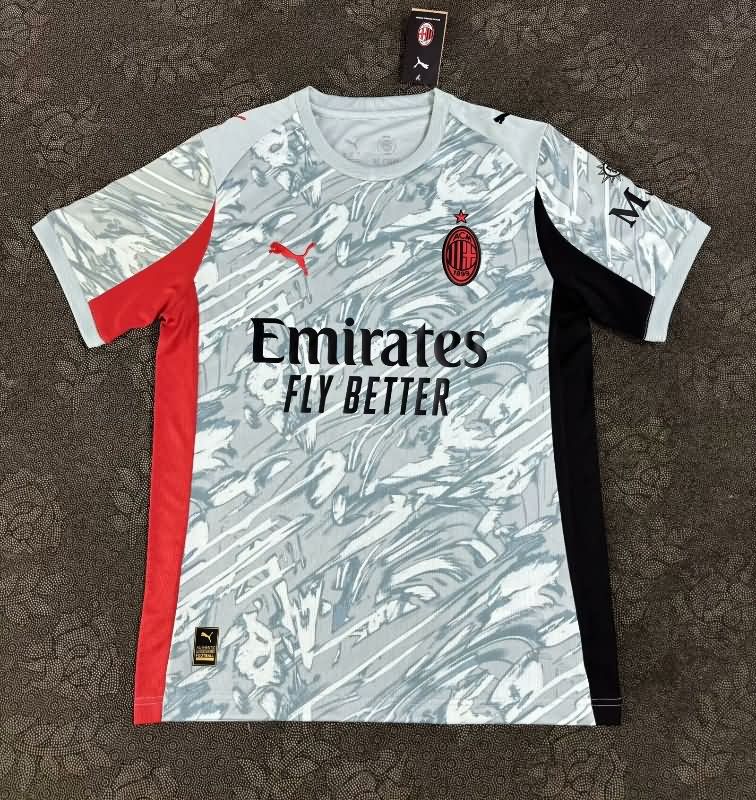 Thailand Quality(AAA) 25/26 AC Milan Away Soccer Jersey Leaked