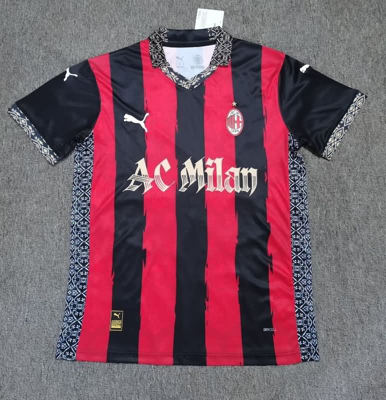 Thailand Quality(AAA) 25/26 AC Milan Special Soccer Jersey 02
