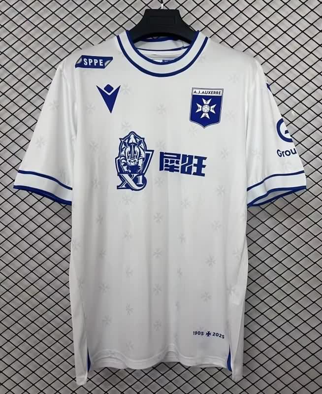 Thailand Quality(AAA) 25/26 AJ Auxerre Home Soccer Jersey