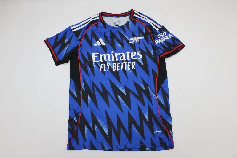Thailand Quality(AAA) 25/26 Arsenal Away Soccer Jersey Leaked