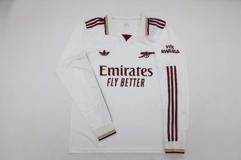Thailand Quality(AAA) 25/26 Arsenal Third Long Sleeve Soccer Jersey
