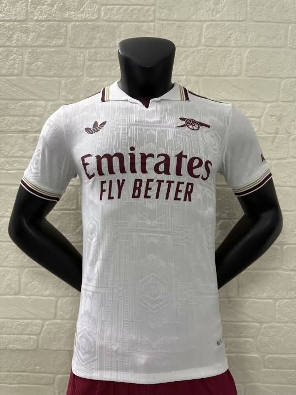 Thailand Quality(AAA) 25/26 Arsenal Third Soccer Jersey(Player) Leaked