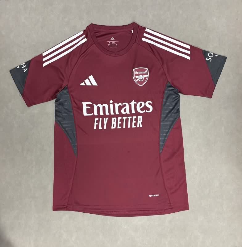 Thailand Quality(AAA) 25/26 Arsenal Training Soccer Jersey 02