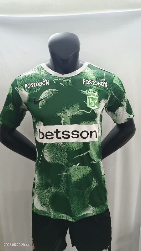 Thailand Quality(AAA) 2025 Atletico Nacional Special Soccer Jersey