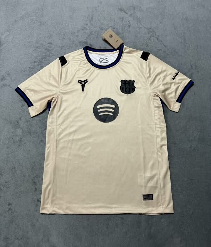 Thailand Quality(AAA) 25/26 Barcelona Away Soccer Jersey Leaked