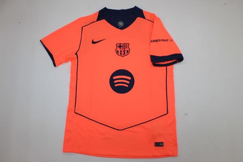 Thailand Quality(AAA) 25/26 Barcelona Third Soccer Jersey