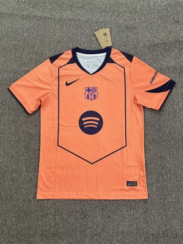 Thailand Quality(AAA) 25/26 Barcelona Third Soccer Jersey Leaked