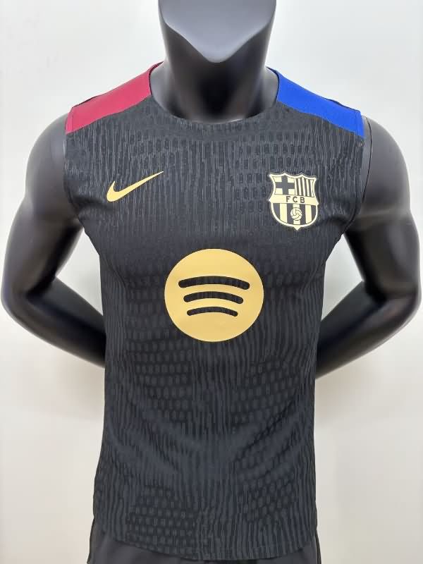 Thailand Quality(AAA) 25/26 Barcelona Training Vest Soccer Jersey (Player)