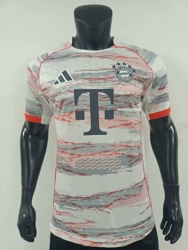 Thailand Quality(AAA) 25/26 Bayern Munich Away Soccer Jersey (Player)