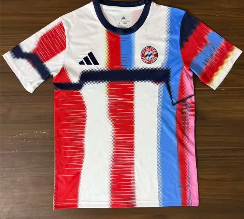 Thailand Quality(AAA) 25/26 Bayern Munich Training Soccer Jersey 04