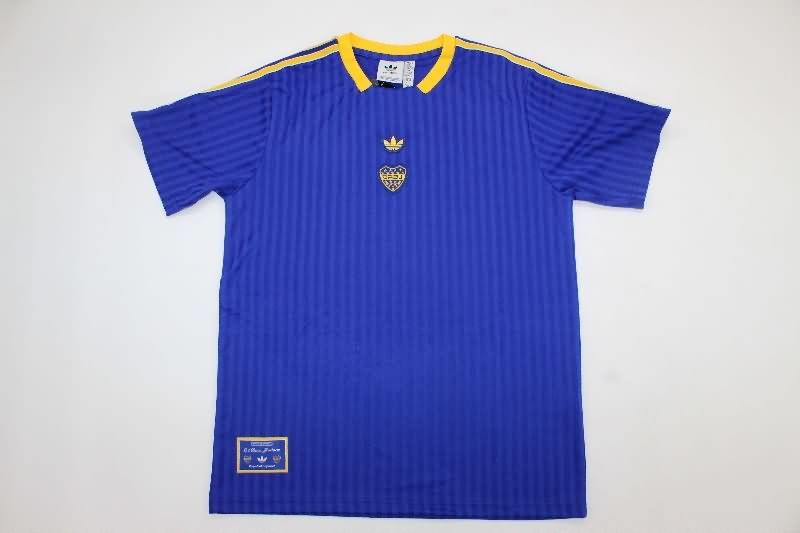 Thailand Quality(AAA) 2025 Boca Juniors Dark Blue Soccer Jersey