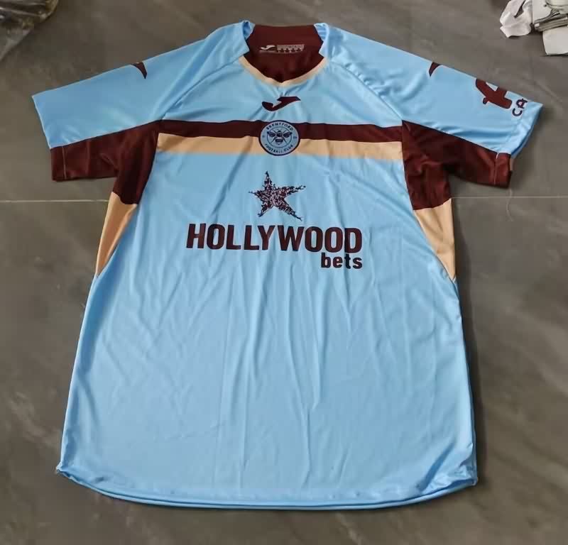 Thailand Quality(AAA) 25/26 Brentford Third Soccer Jersey