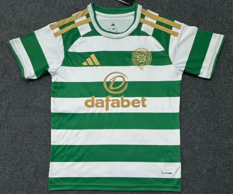 Thailand Quality(AAA) 25/26 Celtic Home 60th Anniversary Soccer Jersey