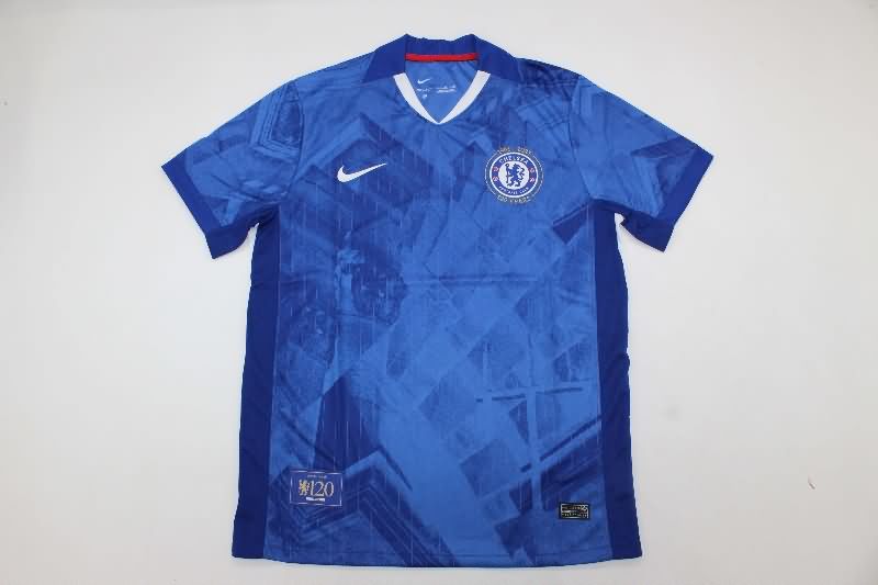 Thailand Quality(AAA) 25/26 Chelsea 120th Anniversary Home Soccer Jersey