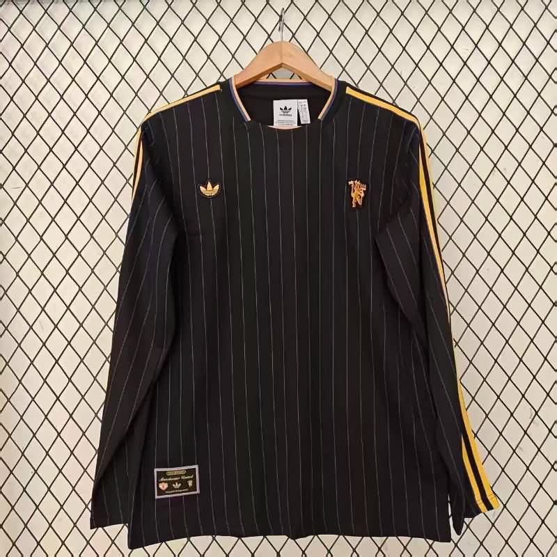 Thailand Quality(AAA) 25/26 Chelsea Black Long Sleeve Soccer Jersey