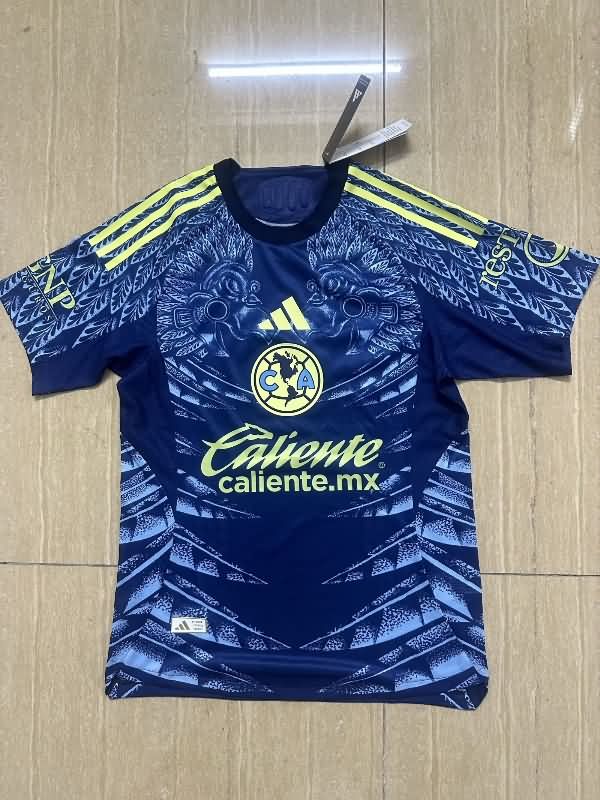 Thailand Quality(AAA) 25/26 Club America Away Soccer Jersey (Player)