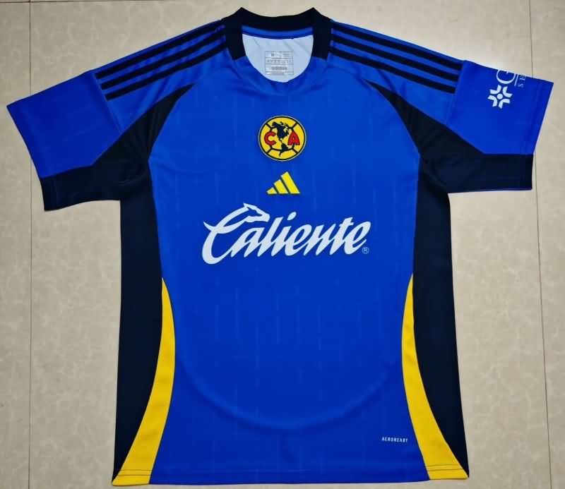 Thailand Quality(AAA) 25/26 Club America Training Soccer Jersey 02