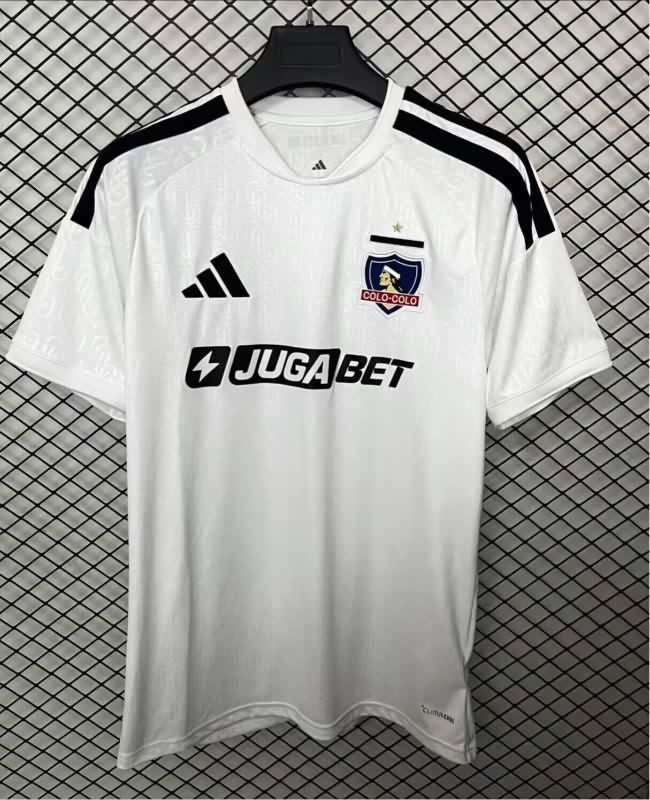 Thailand Quality(AAA) 2026 Colo Colo Home Soccer Jersey