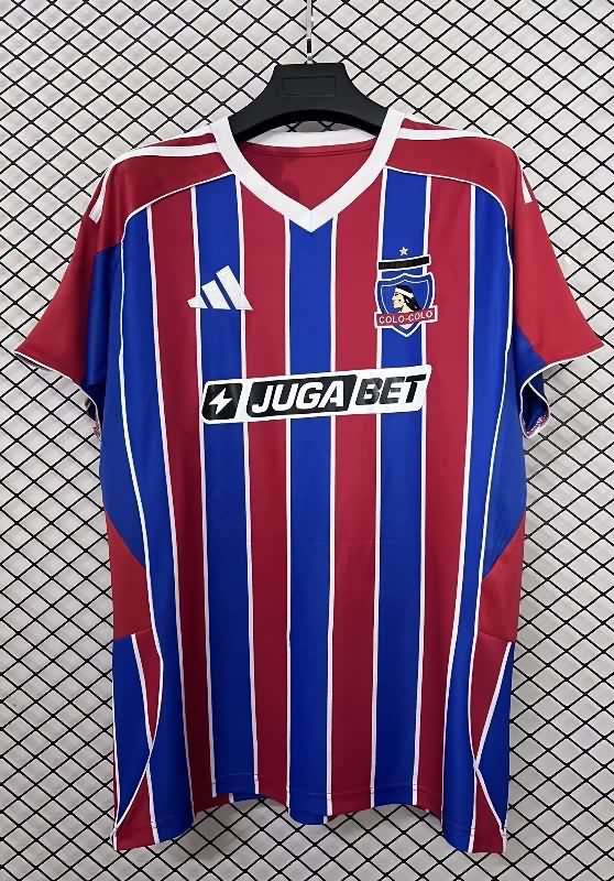 Thailand Quality(AAA) 2025 Colo Colo Third Soccer Jersey