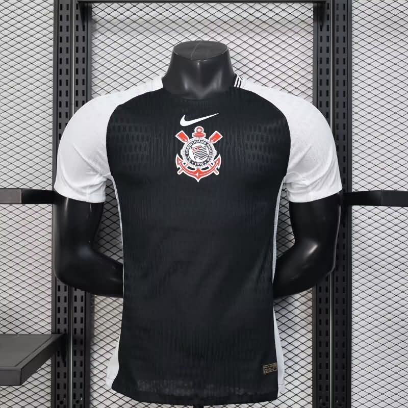 Thailand Quality(AAA) 2025 Corinthians Away Soccer Jersey (Player)