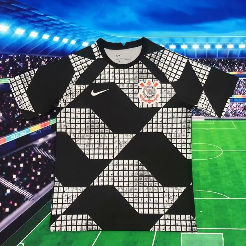 Thailand Quality(AAA) 2025 Corinthians Training Soccer Jersey