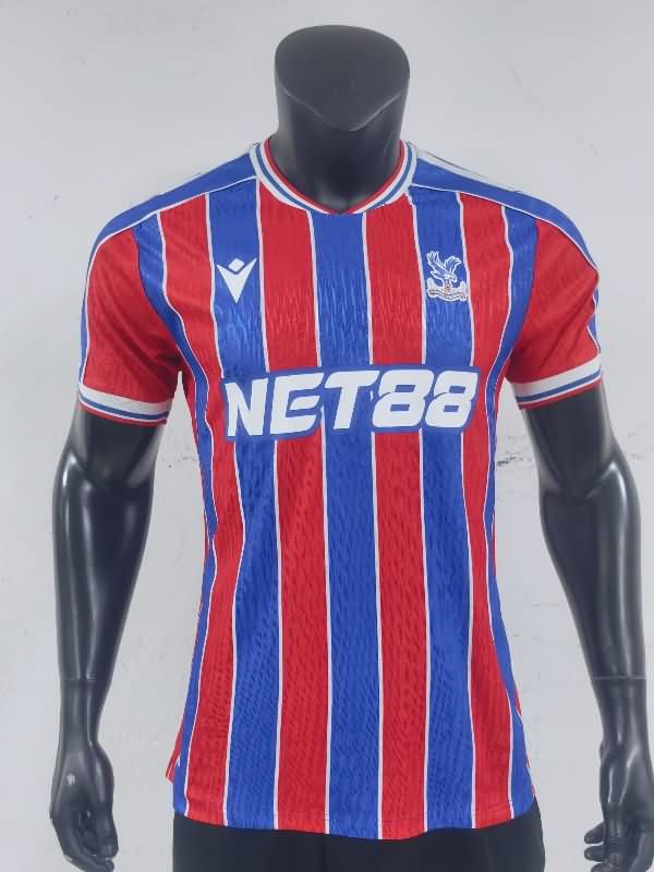 Thailand Quality(AAA) 25/26 Crystal Palace Home Soccer Jersey (Player)