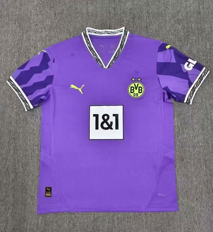 Thailand Quality(AAA) 25/26 Dortmund Away Soccer Jersey Leaked