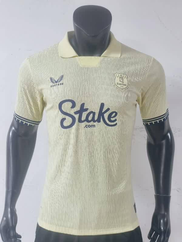 Thailand Quality(AAA) 25/26 Everton Away Soccer Jersey (Player)