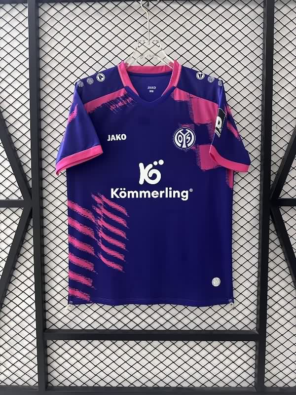 Thailand Quality(AAA) 25/26 FSV Mainz Away Soccer Jersey